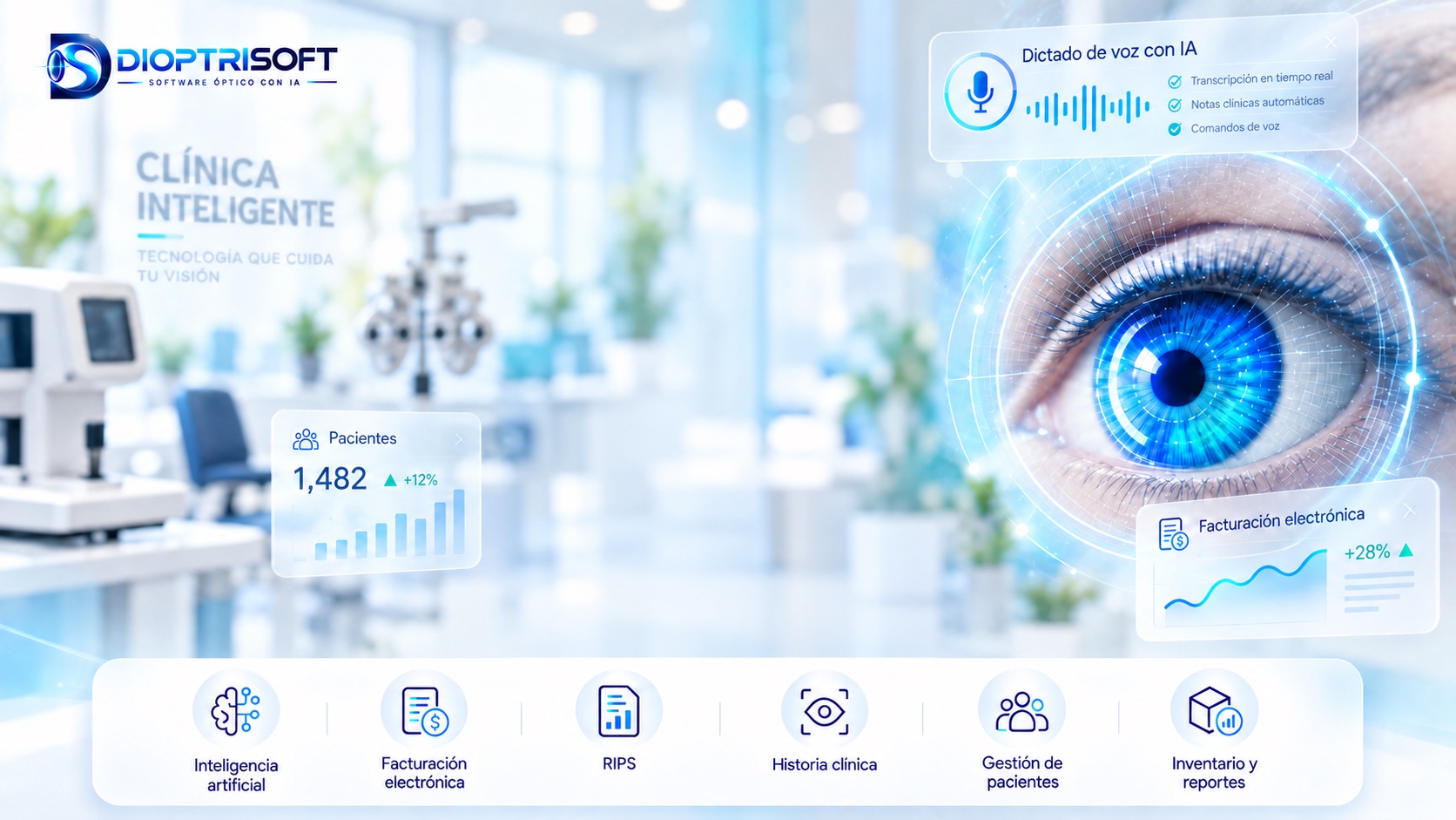 Dioptrisoft, software óptico con inteligencia artificial
